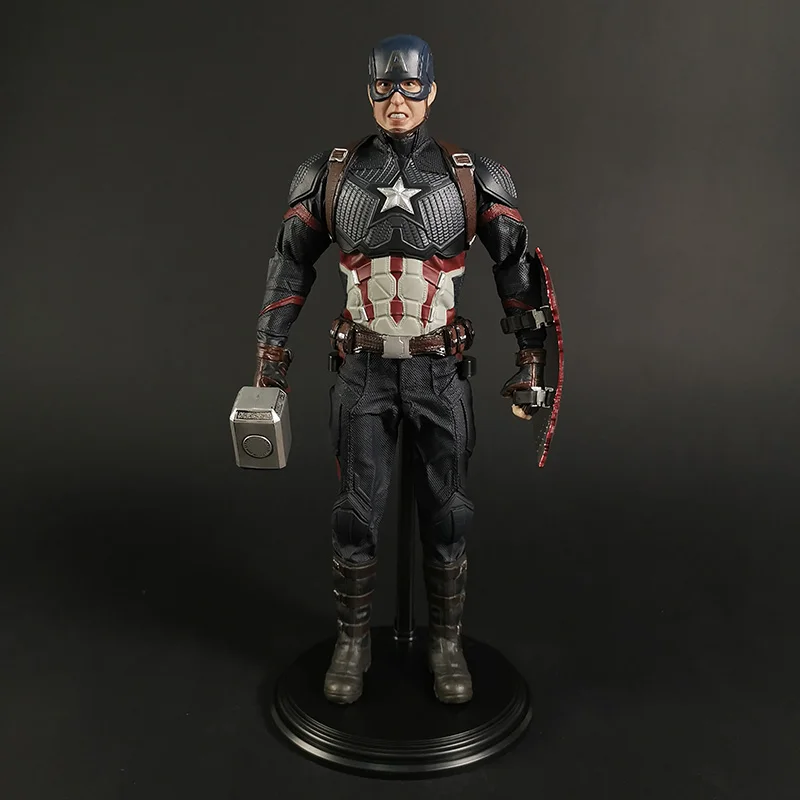 Комиксная статуя супергероя Marvel 1/6 Капитан Америка модель игрушки | Игрушки и