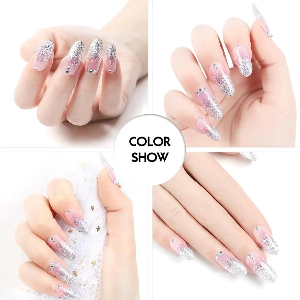 

Full Acrylic Nail Set With Acrylic Powder Acrylic Liquid For Manicure Nail Extension Kit Nail Glitter Tips Nail Art Tools Kit