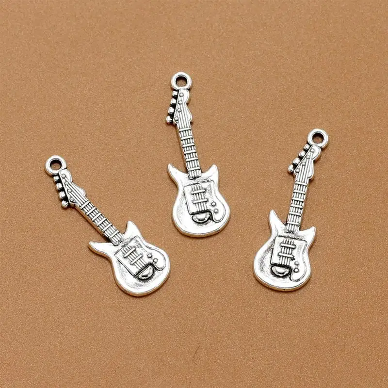 20 шт винтажные гитарные подвески из сплава DIY аксессуары для изготовления