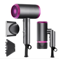 new household fan travel type hair dryer anion hammer type hair dryer cold and hot air distribution nozzle can be replaced