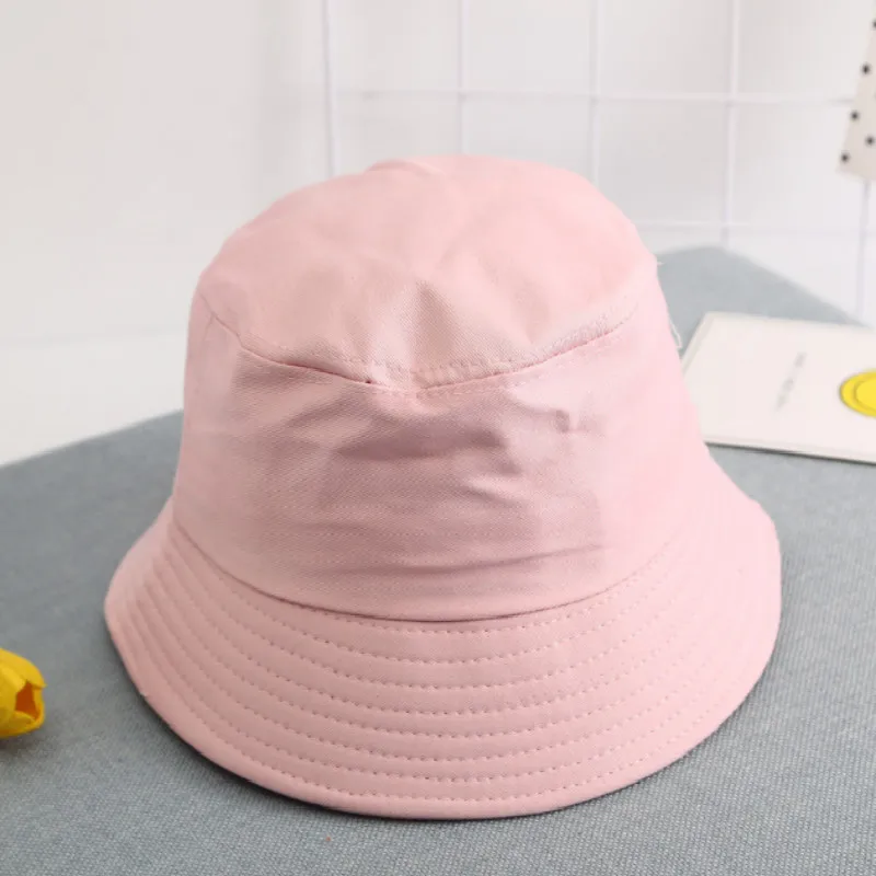 Панама детская в стиле хип хоп однотонная летняя шляпа для отдыха на открытом