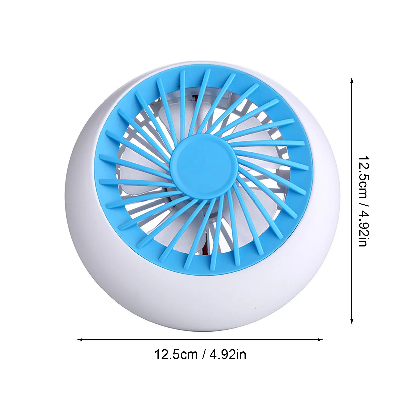 

CARPRIE Creative And Exquisite Usb Mute Mini Desktop For Student Dormitory Portable Pocket Fan Cool Air Hand Held Travel Cooler