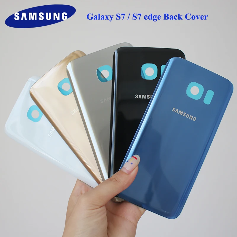Задняя крышка батарейного отсека SAMSUNG Galaxy S7 EDGE edge EDGE|Корпусы и рамки для мобильных