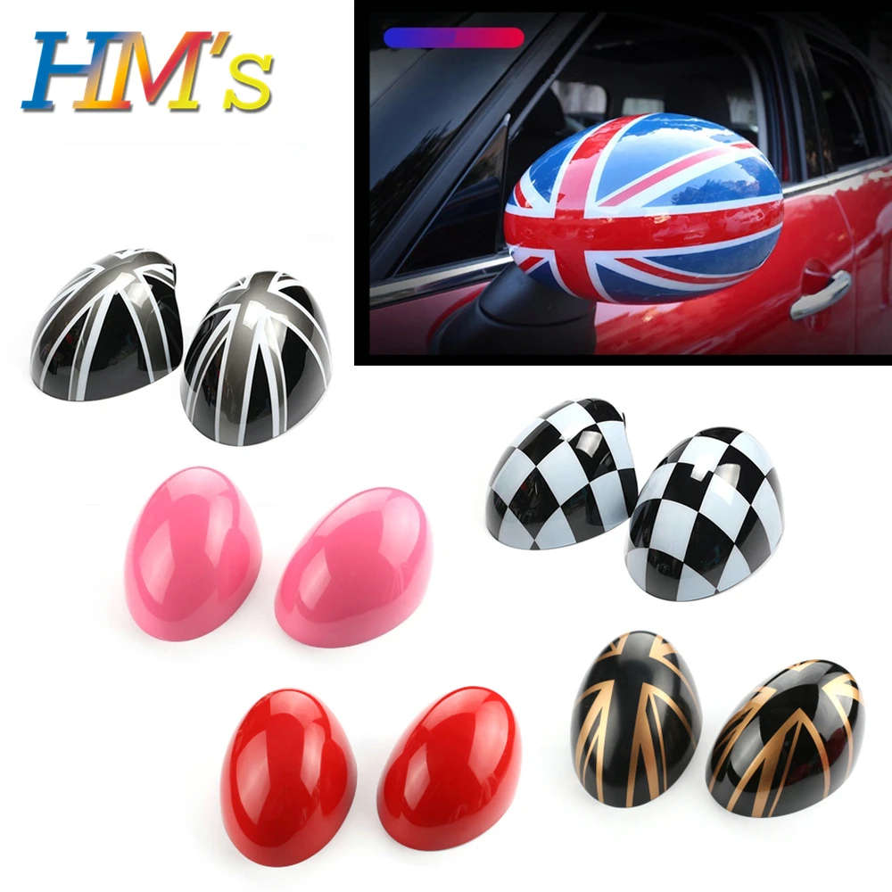 Наклейка на зеркало заднего вида для MINI Cooper Countryman R60 Clubman R55 аксессуары R56 R57 R58 R59