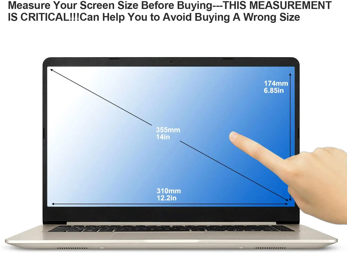 2x ultra clear anti glare anti blue ray screen protector guard cover for 14 asus zenbook duo ux481 nanoedge screen laptop free global shipping