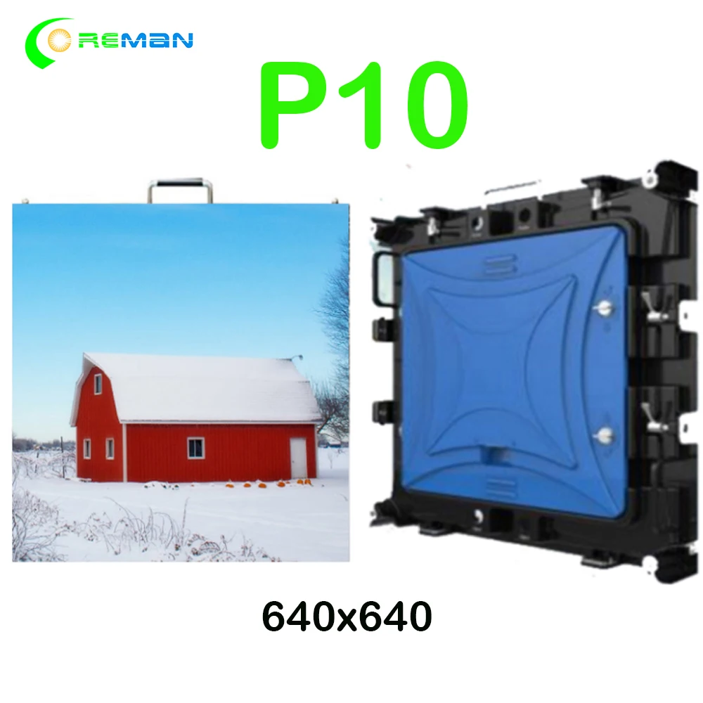 Рекламный СВЕТОДИОДНЫЙ экран P10 светодиодный дисплея видеоэкран стена для сцены