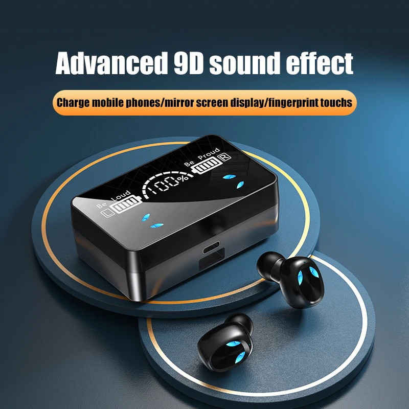 

X3 Tws Headphones Bluetooth Earphones 3000mAh Power Bank Handfree Earphone Headphone Bluetooth Headset Wireless Earbuds Sport