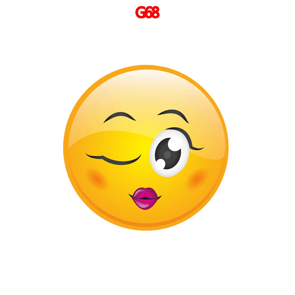 

Автомобильная наклейка Fun Smiley для внедорожника, водонепроницаемые аксессуары