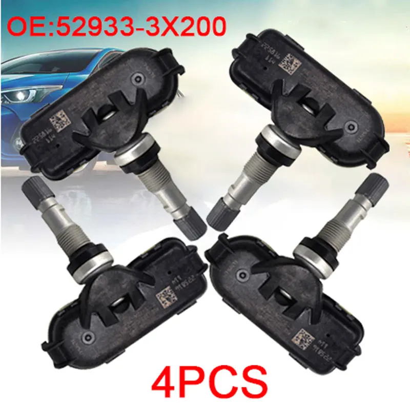 Система контроля давления в шинах YAOPEI 52933-3X200, 529333X200, 4 шт.
