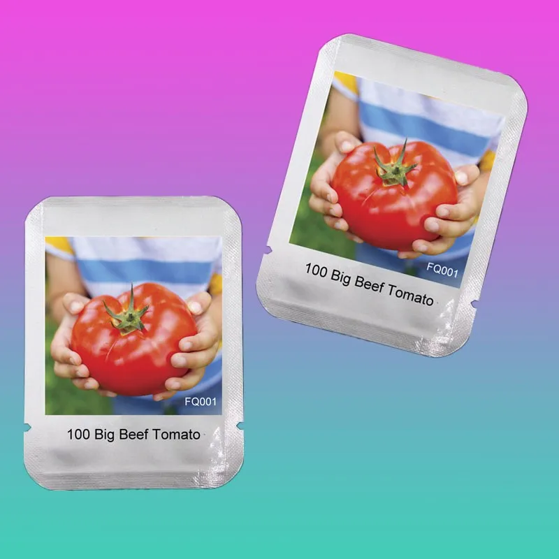 Big Beef Hybrid Tomato bonsai, Professional Pack, 100 Pcs / Pack, Extra-large, Extra-meaty, Extra-tasty Tomato#FQ001