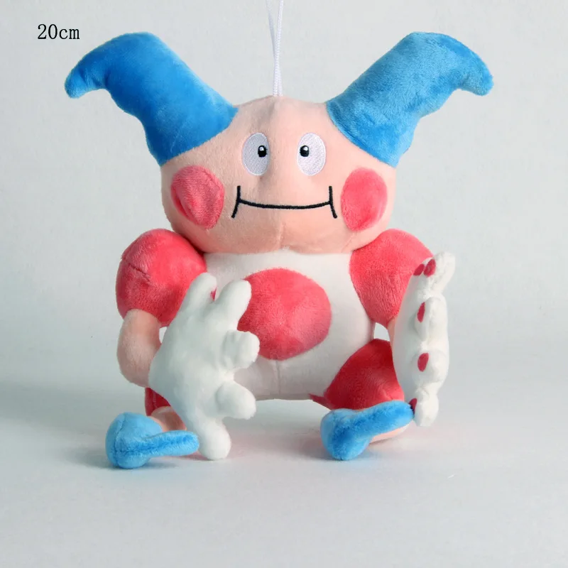 Mr.Mime 20cm Сыщик Пикачу Psyduck Bulbasaur Mewtwo плюшевый Чаризард игрушки для детей подарок милый коготь машина кукла мягкая чучела фильм - Цвет: Mr.Mime 20cm