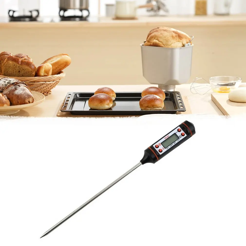 Мини электронный ЖК-дисплей цифровой термометр ручка инструменты для барбекю
