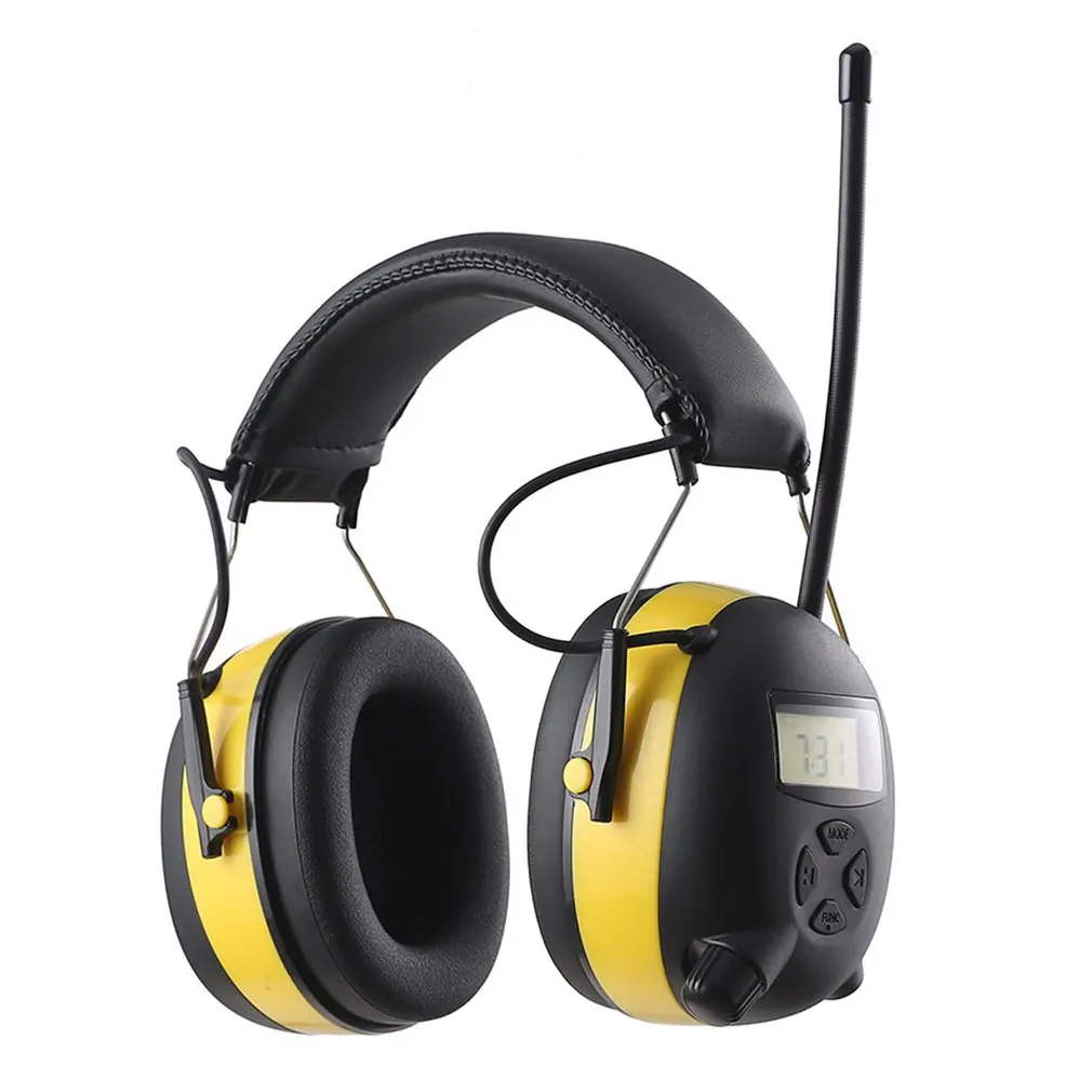 

Radio Gardening Noise Reduction Weeding External Audio Source Wireless Earmuff Multimedia Earmuff Entertainment