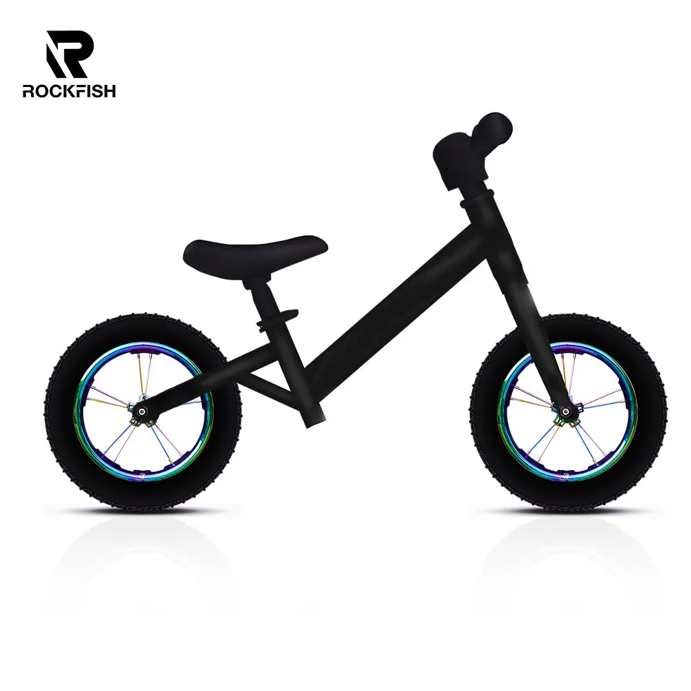 

Rockfish 12inch LK5S Double Aluminum Alloy Hollow Out S Level Polishing Kids Balance Bike Wheelset