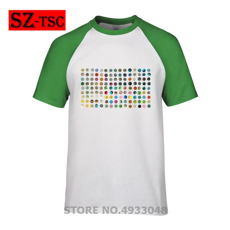 Мужская футболка с короткими рукавами 80's Rave Music хлопковая Футболка принтом