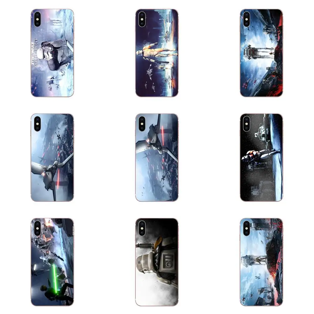 Звездные войны Battlefront Ii0446 мягкая кожа Paintin для Galaxy J1 J2 J3 J330 J4 J5 J6 J7 J730 J8 2015 2016 2017 2018 mini
