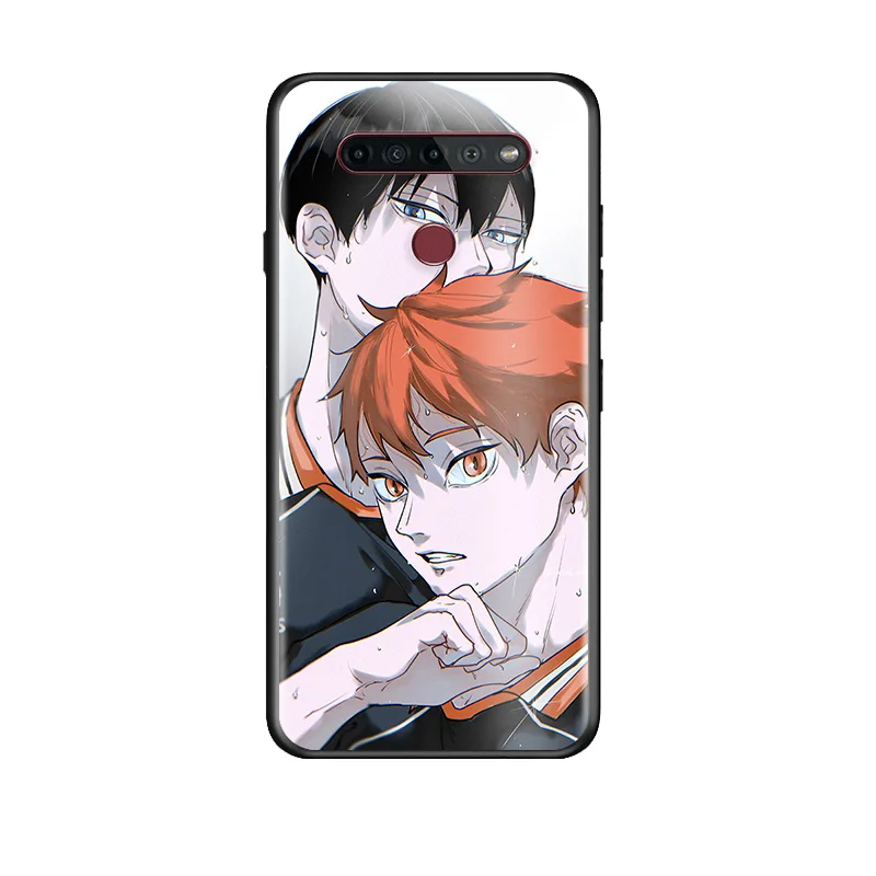 

Anime Volleyball Haikyuu For LG G8 V30 V35 V40 V50 V60 Q60 K40S K50S K41S K51S K61 K71 K22 ThinQ 5G Phone Case