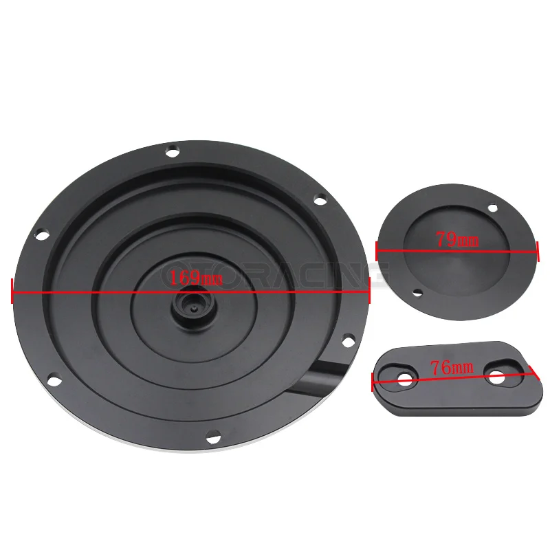 Чехол для мотоцикла Дерби таймер таймера чехол проверки Harley Sportster 883 1200 XL 72 Nightster