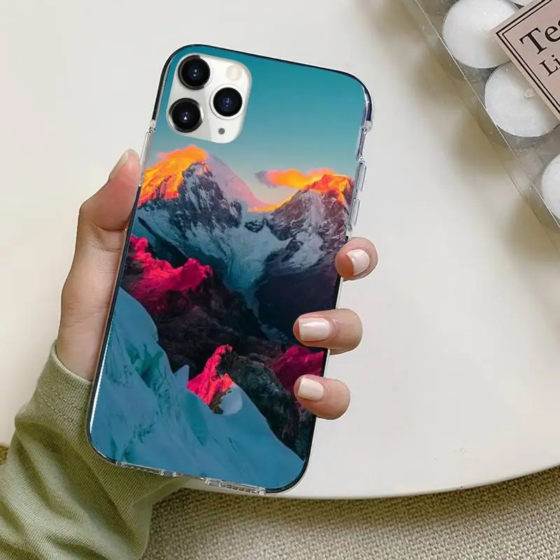 

Alpine landscape Phone Case For iphone 12 5 5s 5c se 6 6s 7 8 plus x xs xr 11 pro max mini