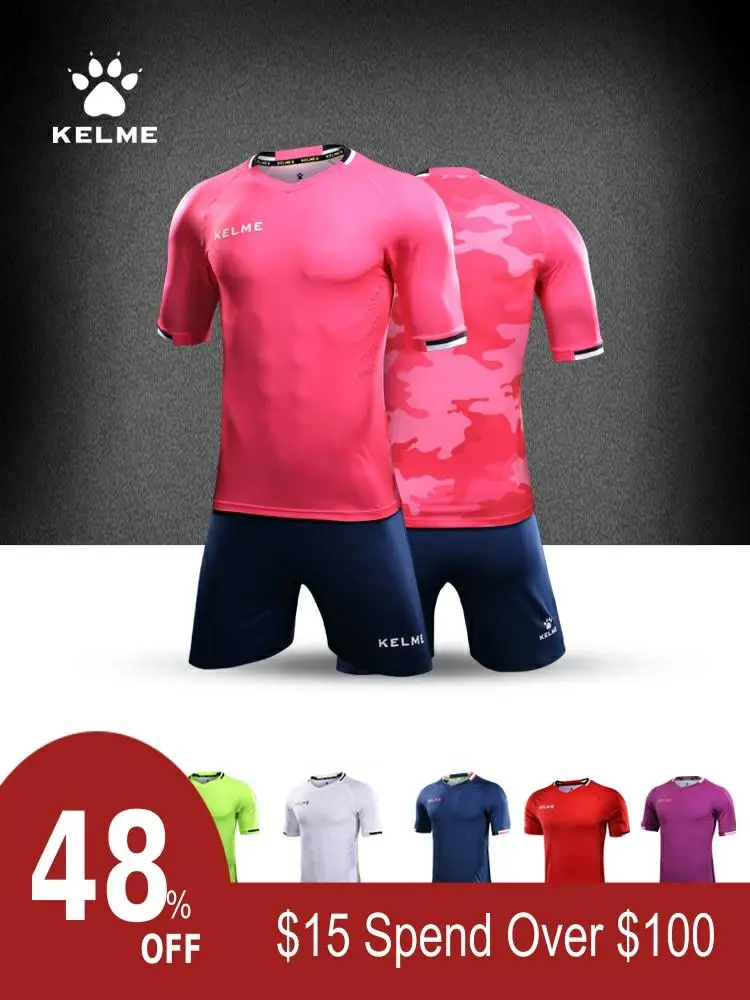 Футбольные майки KELME, форма survetement, Футбольная форма для тренировок, футбольные майки, футболка KMC160028