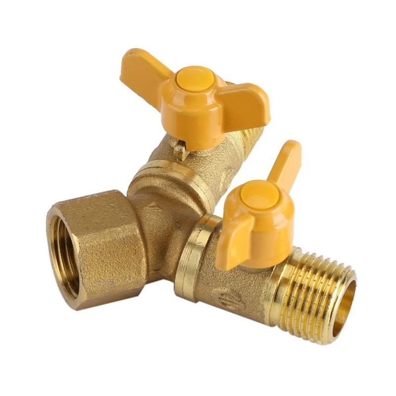2 Way 1/2 &quotFaucet Adapter Outside Garden Irrigation Tap and Hose Divider | Обустройство дома