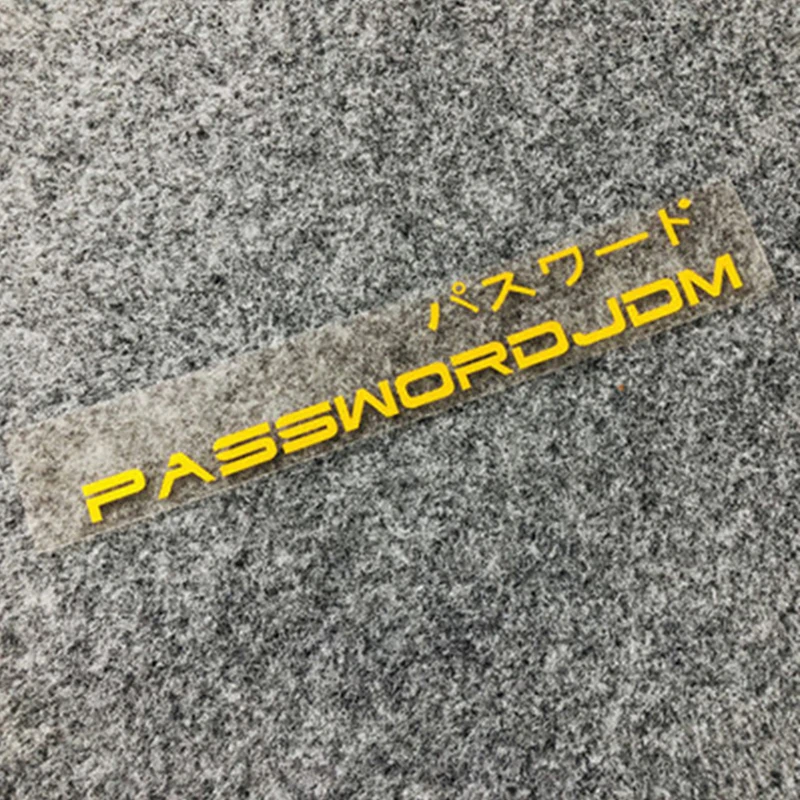 

Car Modified Decorative Personalized English Word Safety Reflective Sticker