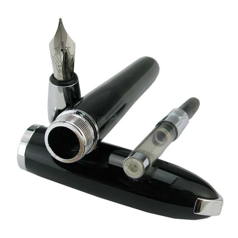 Элегантная черная перьевая ручка Duke США ВВС один самолет иридиевое среднее перо