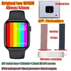 Смарт-часы iwo W46M, 2021 дюйма, ЭКГ, Беспроводная зарядка, 40 мм, 44 мм, температура корпуса IP68