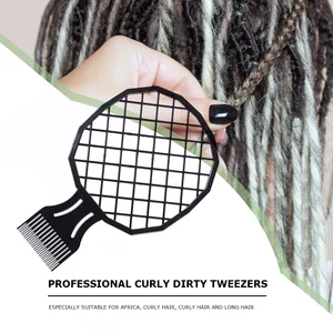 Грязная расческа для волос, профессиональный инструмент для парикмахерских и завивки волос, для мужчин и женщин