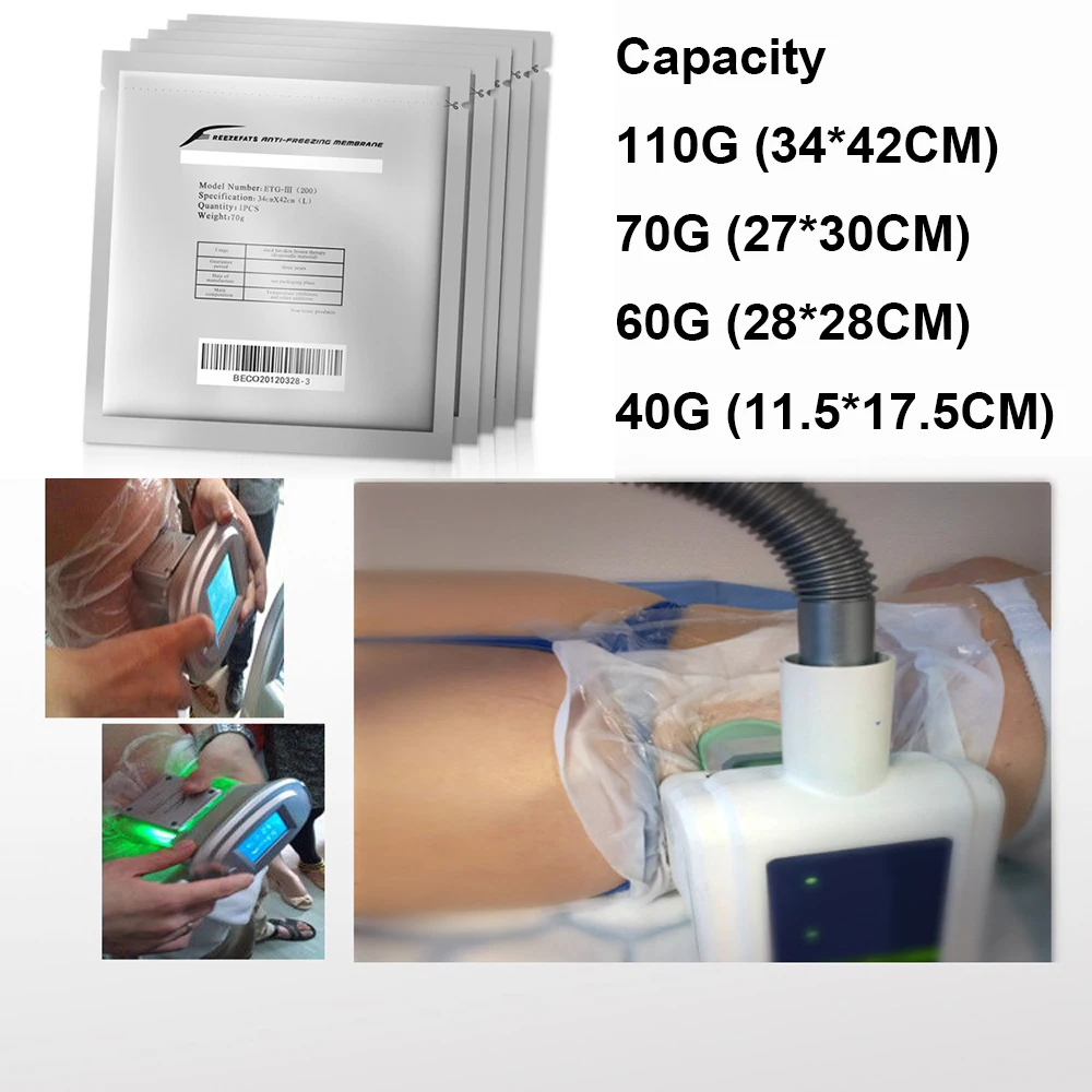 

1 упаковка антифриз мембрана для устройства для замораживания жира для похудения Lipo жира антицеллюлитный раствор жира холодная терапия