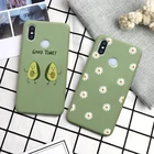 Чехол для redmi note 7, 8, 9 Pro, 9S, 9A, 4x, авокадо, цветок, Маргаритка, матовый, для Xiaomi Mi Note 10 Lite, mi 9, 8 lite, a3, a2, a1