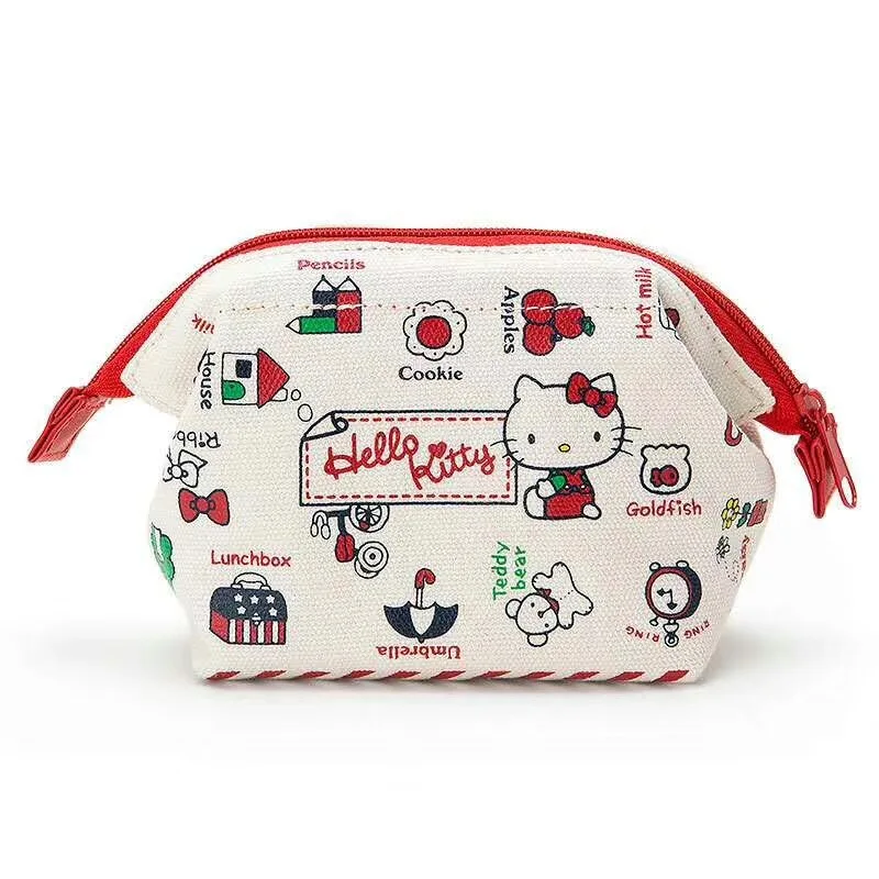 Мультяшная модная серия с милой головой мини сумка для хранения на молнии zero