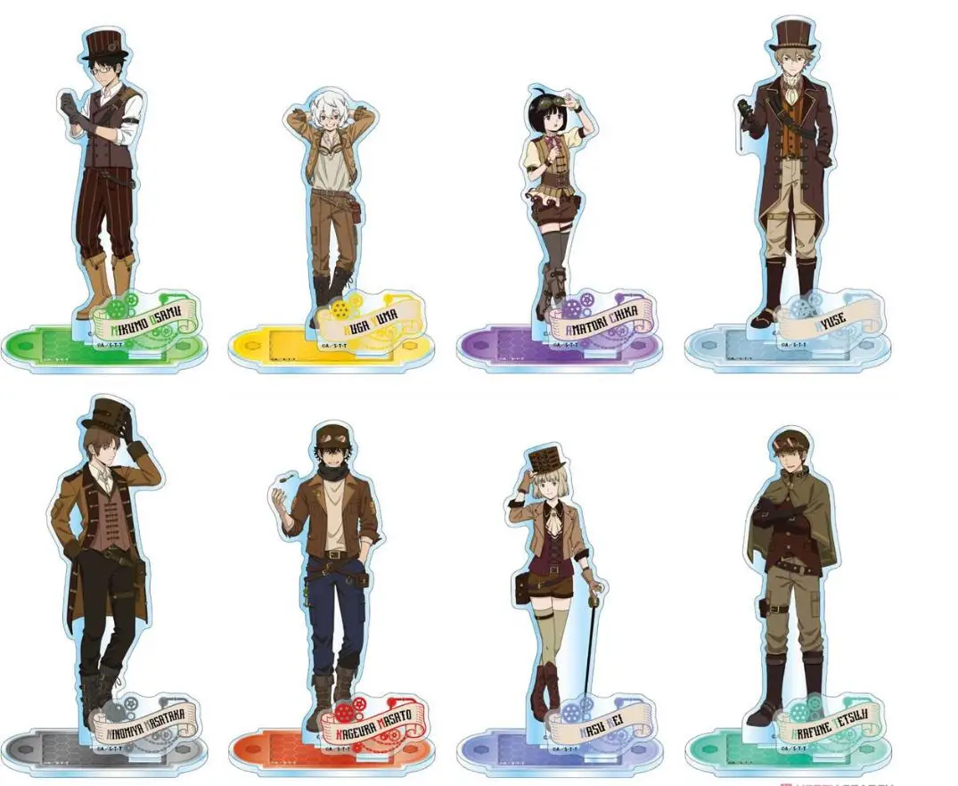 

Японское аниме мир триггера Kuga Yuma, копия акриловой фигуры, стенд, демонстрационная модель, тарелка, настольное украшение, игрушка, брелок, по...