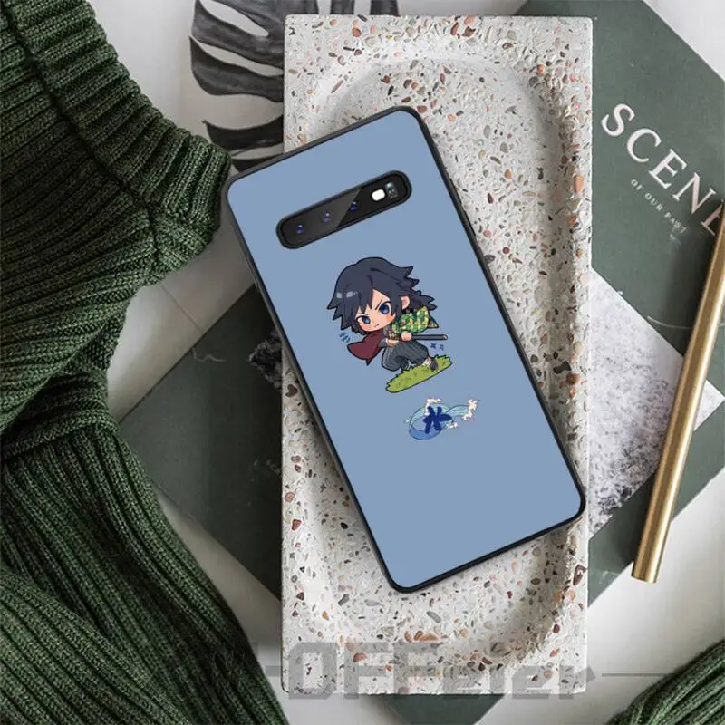 

Slayer Kimetsu No Yaiba Phone Case For Samsung GalaxyA51 A10 A20 A30S A40 A50 A70 A71 For Samsung Note 8 9 10 Tpu Cases Cover
