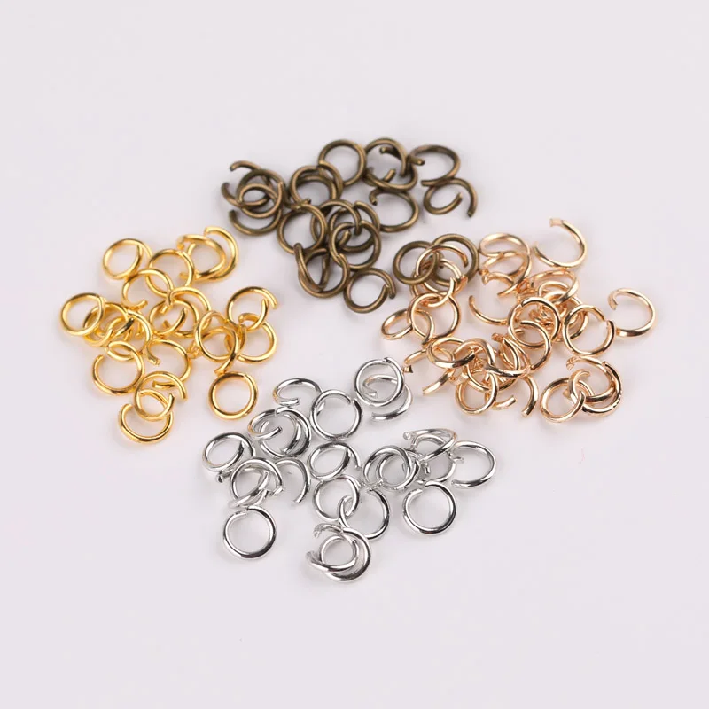 

20g diy jewelry accessories opening ring closed ring iron ring bracelet necklace earrings connecting ring