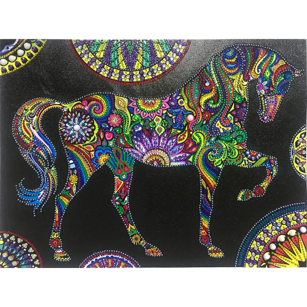 

DIY 5D home decoration diamond embroidery sale Special Shaped Diamond Painting DIY 5D Partial Drill Cross Stitch Kits Crystal
