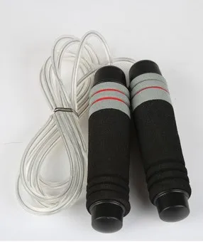

250cm Plastic Skipping Rope Wire Rope Jumping Fast Speed Gym Training Sports Exercise Adjustable Jump Rope Anti-slip Handle