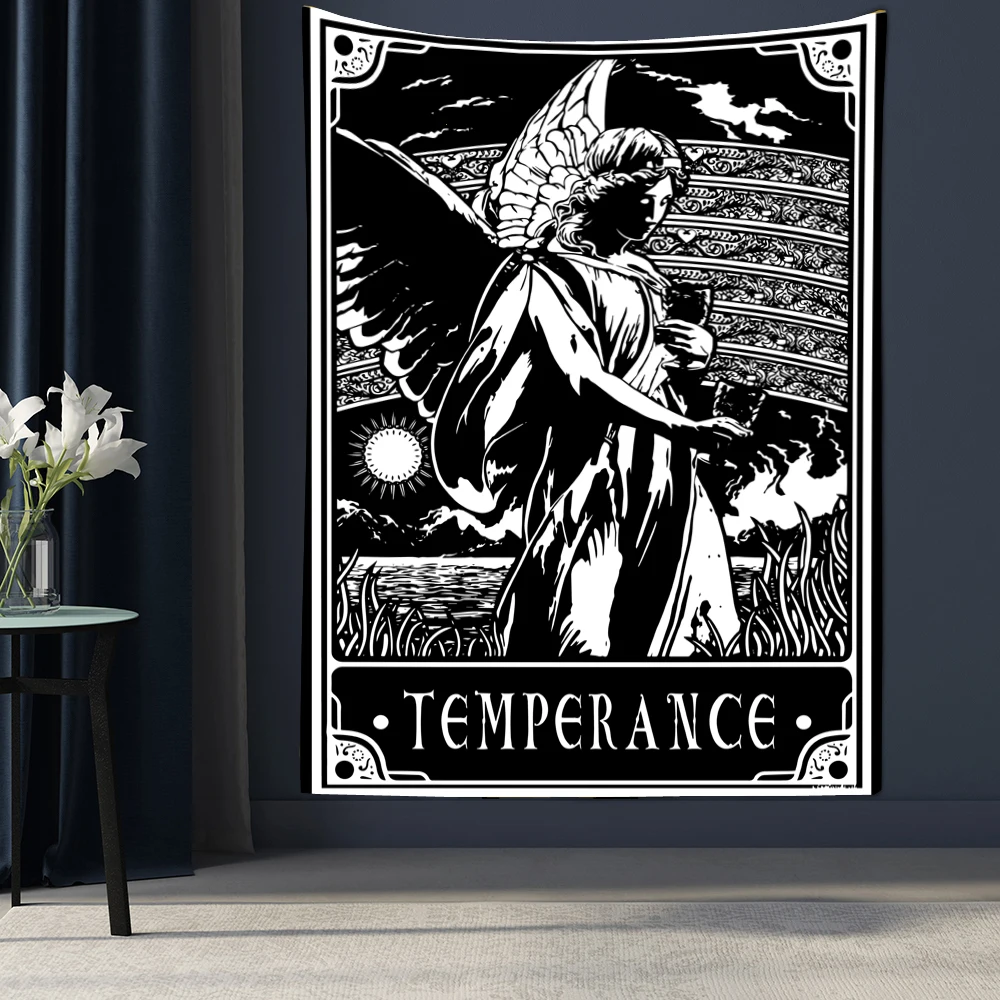 Гобелен с мандалой таро карточка настенное украшение хиппи астрология гадания