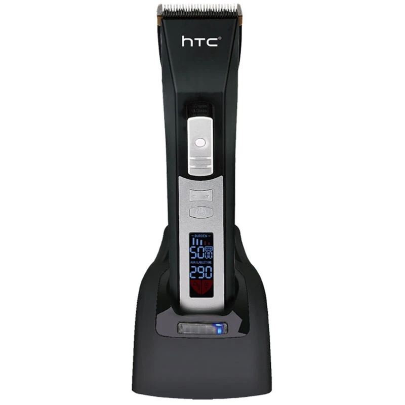 

Машинка для стрижки волос HTC, Многофункциональный профессиональный триммер для волос, электрическая машинка для бороды, европейская вилка