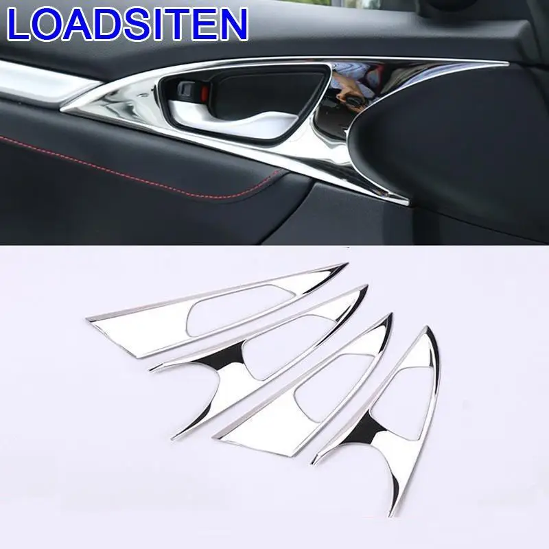 Хром модифицированный Авто ручка двери рулевого колеса Интерьер яркие блестки