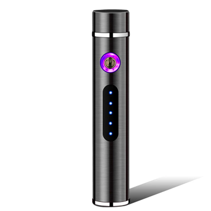 Портативная USB электрическая плазменная зажигалка, Электронная двойная дуговая зажигалка, ветрозащитная импульсная зажигалка, аксессуары для курения