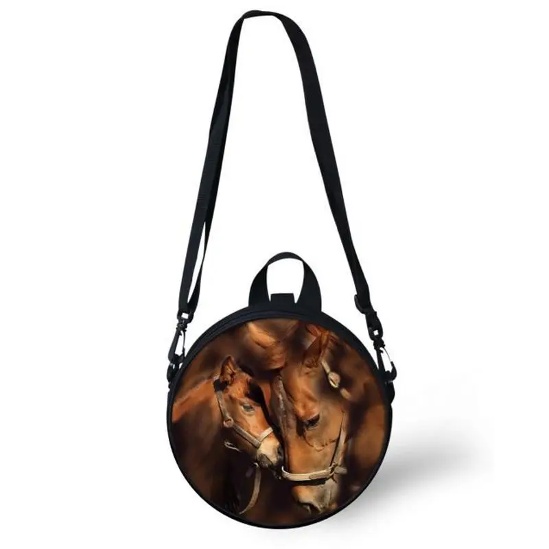 Круглый школьный рюкзак THIKIN для мальчиков и девочек детский с 3D рисунком