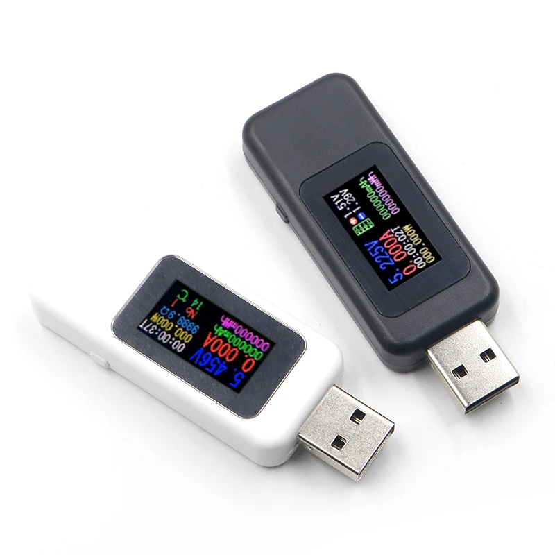USB-тестер 10 в 1 цифровой вольтметр постоянного тока амперметр измеритель