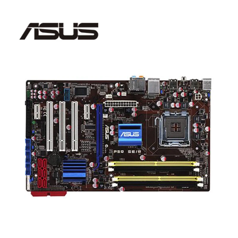 Материнская плата для Asus P5Q SE/R оригинальная б/у материнская P45 Socket LGA 775 Q8200 Q8300
