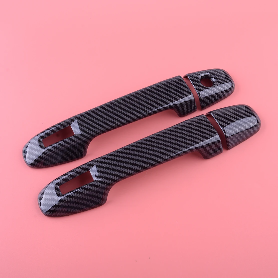 

ABS Car Left & Right Side Door Handle Cover Trim Fit for Subaru BRZ Scion FR-S Toyota GT86 Coupe Carbon Fiber Style