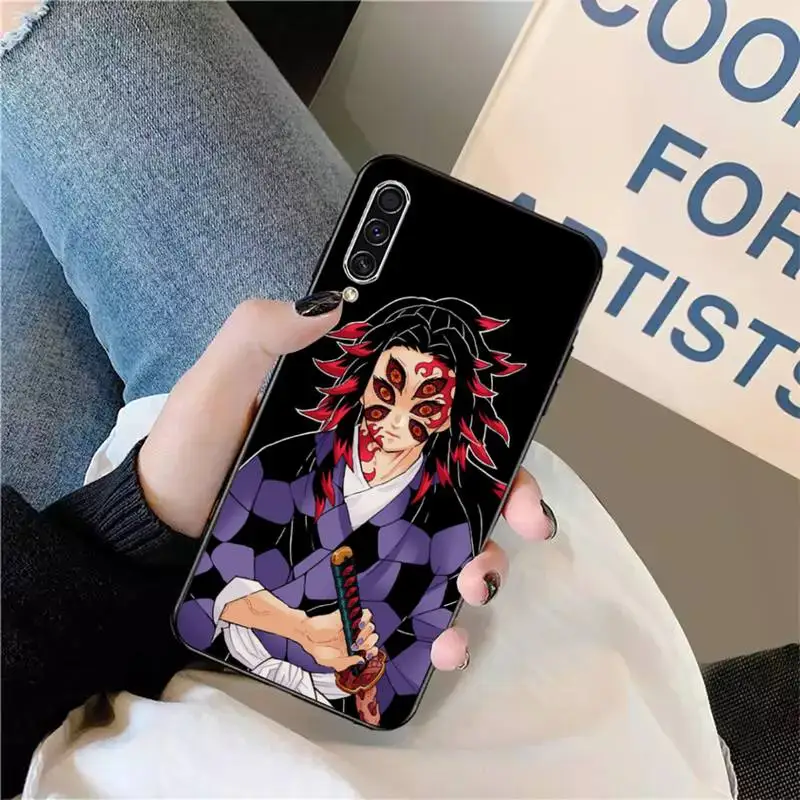

Anime Kokushibo Kimetsu no Yaiba Phone Case For Samsung galaxy S 9 10 20 A 10 21 30 31 40 50 51 71 s note 20 j 4 2018 plus