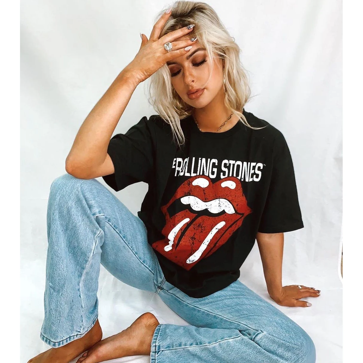 Женская хлопковая футболка с надписью облегающая короткая открытым пупком