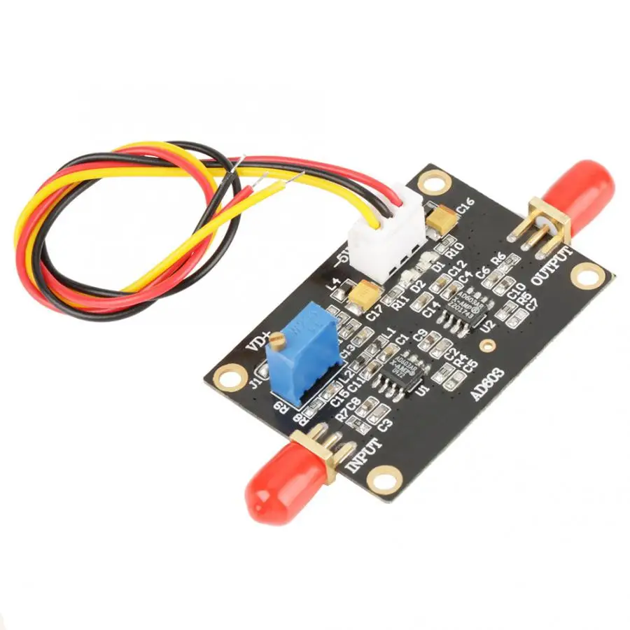 

AD603 Adjustable Gain Wideband Amplifier Module DA Control Programmable AGC Amp 90M Variable Gain Amplifier Board