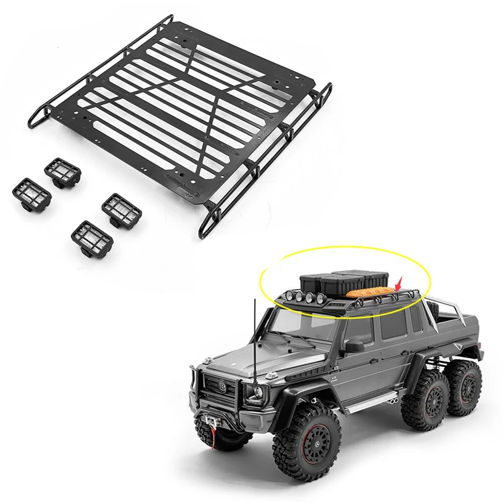 Радиоуправляемая Полка на крышу кузова автомобиля багажник с прожекторами для