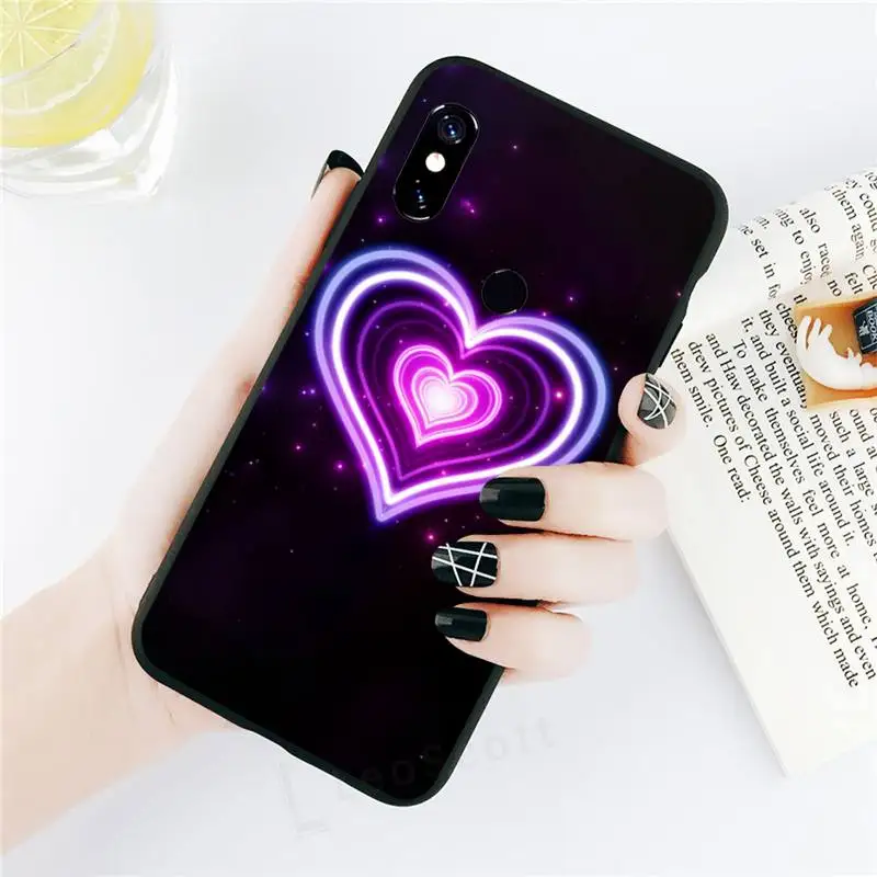 

0 Love Heart Couples Phone Case For Xiaomi Redmi 4x 5 plus 6A 7 7A 8 mi8 8lite 9 note 4 5 7 8 pro
